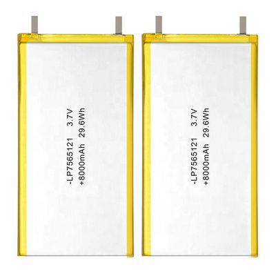 شراء 3بطارية البوليمر الليثيومية بقوة.7 فولت 8000mAh مع 500 دورة للمنتجات الرقمية تصنيع عبر الإنترنت