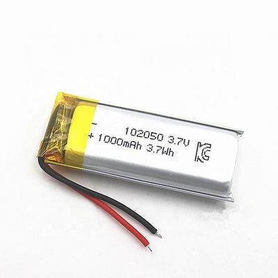 شراء 3.7 فولت 1000mAh KC بطارية ليتيم بوليمر معتمدة بطارية ليبو قابلة لإعادة الشحن تصنيع عبر الإنترنت