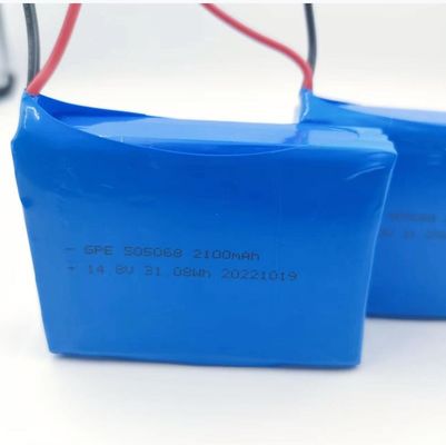 شراء بطارية ليثيوم بوليمر عالية الجهد قابلة لإعادة الشحن 14.8 فولت 505068 4S1P online manufacture