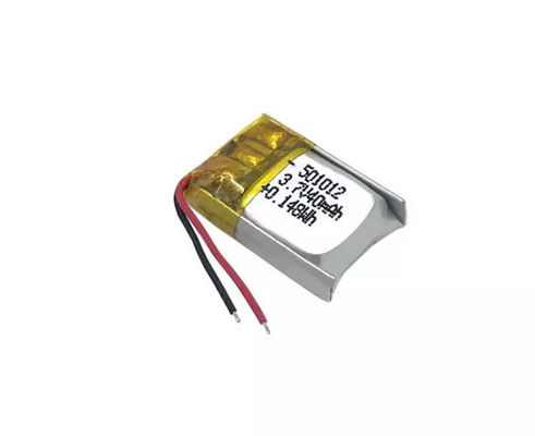 buy 501012 بطارية ليتيم بوليمر بقوة 45mAh 3.7V مع شهادة KC / CB لأجهزة سماع TWS والأجهزة الذكية تصنيع عبر الإنترنت