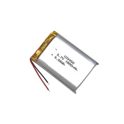 شراء 103450 2000mAh 3.7V Li Poly بطارية قابلة للشحن وافق KC online manufacture