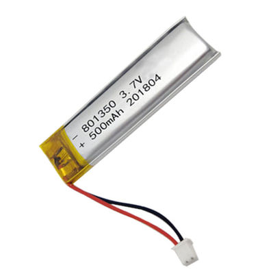 شراء 801350 3.7v 500mah 1.85wh Lipo Battery Power Bank KC CB شهادة online manufacture