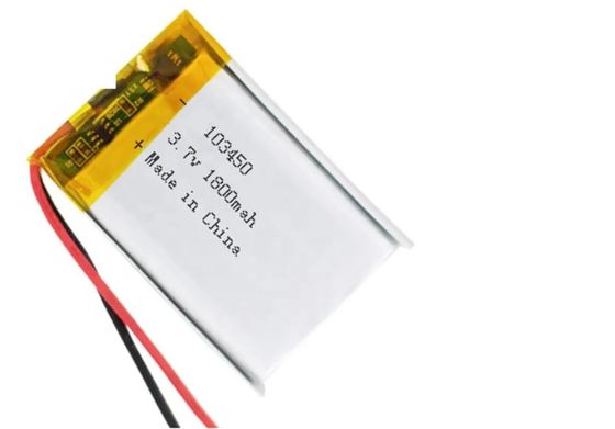 شراء 1800 مللي أمبير 3.7 فولت بطارية ليثيوم بوليمر ليثيوم أيون ، KC Lipo Battery Pack lp103450 online manufacture