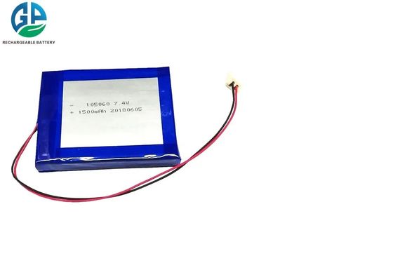 شراء 105060 7.4V 1500mAh بطارية ليثيوم أيون بوليمر قابلة لإعادة الشحن مع PCM online manufacture