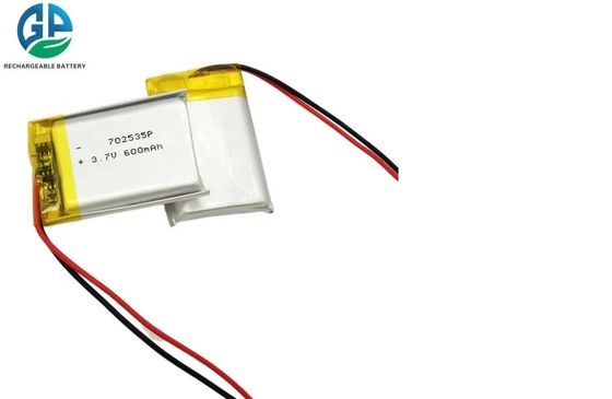 شراء IEC62133 معتمد 3.7V 600mAh بطارية الليثيوم البوليمر LiPo قابلة لإعادة الشحن تصنيع عبر الإنترنت