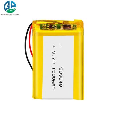 شراء حزمة بطارية RoHS KC Lipo 903048 ، 110807 3.7 فولت 1000 مللي أمبير بطارية ليبو online manufacture