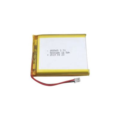 شراء 955565 بطارية الليثيوم البوليمر ذات السعة العالية 3.7v 5000mah online manufacture