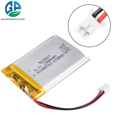شراء 3بطارية لي بوليمر 563567 3.7 فولت 1500mAh بطارية ليبو قابلة لإعادة الشحن online manufacture