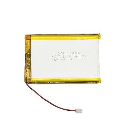 شراء 585478 3.7v 3000mah بطارية ليبو ليثيوم أيون بوليمر لأجهزة المنزل online manufacture