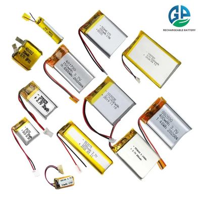 شراء سعة عالية 3.7 فولت 1250mAh بطارية ليثيوم أيون بوليمر 102550 500 مرة بطارية قابلة لإعادة الشحن online manufacture
