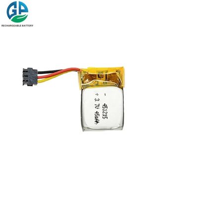شراء بطارية ليثيوم آيون قابلة لإعادة الشحن 3.7v 45mah 451215 بطارية ليثيوم بوليمر مع PCM online manufacture