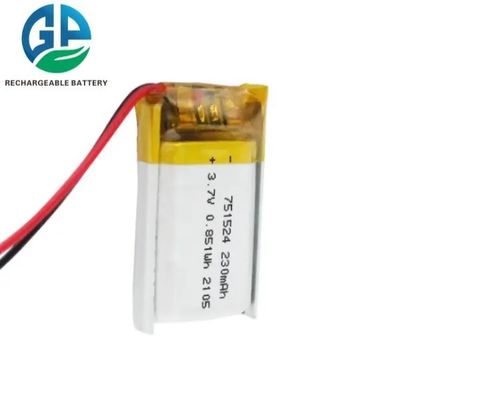 شراء 3بطارية قابلة لإعادة الشحن من البوليمر لي 751524 online manufacture