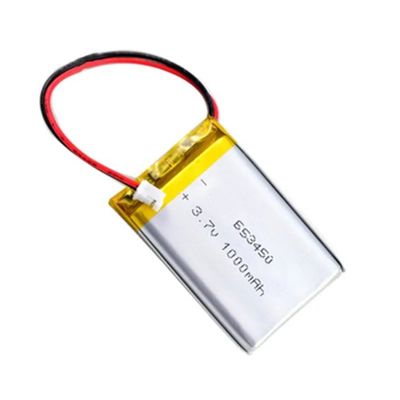 شراء 3.7v 653450 بطارية بوليمر الليثيوم 1000mah 1200 Mah للجهاز الرقمي online manufacture