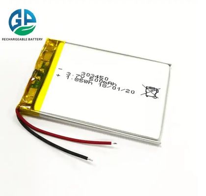 شراء البطاريات الليثيوم أيون 303450 3C البطارية الإلكترونية الرقمية online manufacture