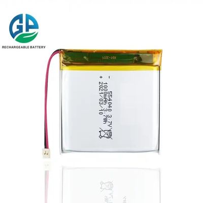 شراء KC CB IEC62133 معتمدة 554040 3.7 فولت 1000mah بطارية أداة بطارية قابلة لإعادة الشحن online manufacture