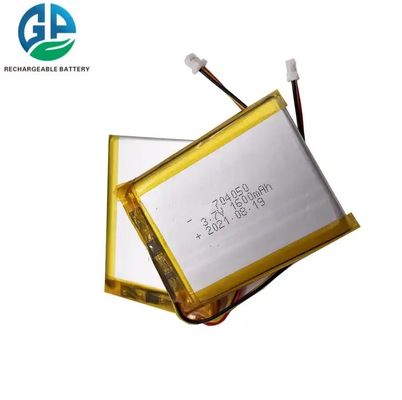 شراء KC IEC62133 الموافقة على 704050 3.7v 1600mah بطارية البوليمر الليثيوم الليبو القابلة لإعادة الشحن مع بطارية البوليمر الليثيوم Pcb online manufacture