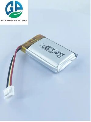 شراء 3.7v 400mah بطارية لي يون بوليمر قابلة للإعادة الشحن 802030 500 مرة عمر الدورة online manufacture