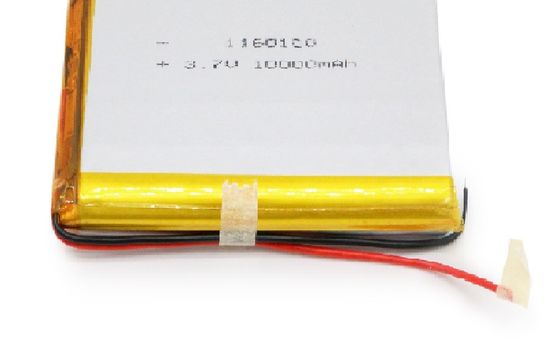 شراء 3.7 فولت 10000mAh بطارية ليتو بوليمر قابلة لإعادة الشحن بطارية ليتو بوليمر 1160110 KC CB IEC62133 online manufacture