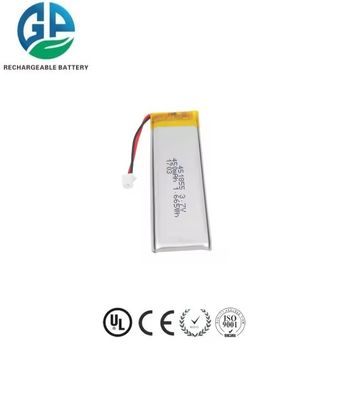 شراء بطارية الليثيوم البوليمر ذات سعة عالية 3.7 فولت 450mah قابلة لإعادة الشحن للساعة الذكية online manufacture