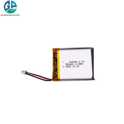شراء بطارية طويلة الأمد ليبو 603443 بطارية 3.7v 900mAh بطارية الليثيوم البوليمر البطارية القابلة لإعادة الشحن لمنتجات Ipod الكلاسيكية online manufacture
