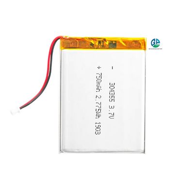 شراء بطارية فائقة التفريغ 30C Max60C قابلة لإعادة الشحن 3.7V 750Mah 304355 بطارية ليثيوم أيون online manufacture