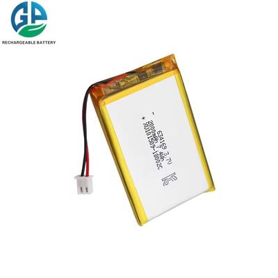 شراء 2000mAh 3.7V 500 مرة دورة حياة بطارية ليثيوم بوليمر قابلة لإعادة الشحن لبطارية ليبو للرافعات الشوكية الكهربائية online manufacture