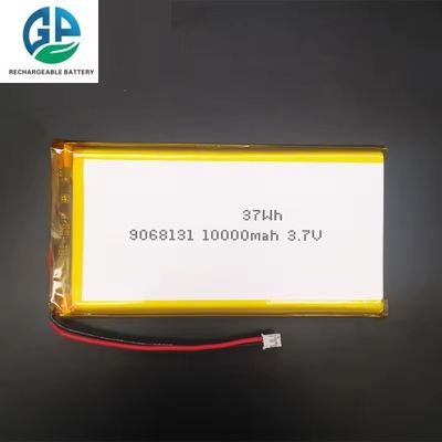 شراء بطارية لي بوليمر قابلة لإعادة الشحن 30C Max60C 3.7v 9068131 خلايا الليثيوم بوليمر 10000mah بطارية ليبو 10ah بطارية تعقب online manufacture