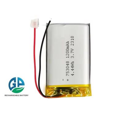 شراء بطارية KC CB ذات معدل تفريغ عالي 3.7V 1200mah 30CMax60C بطارية بوليمر الليثيوم أيون 753048 قابلة لإعادة الشحن online manufacture