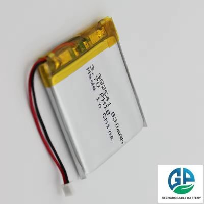 شراء حزمة بطارية ليثيوم بوليمر 530mAh 3.7V مع بطارية LiPo قابلة لإعادة الشحن بعمر دورة 500 مرة online manufacture
