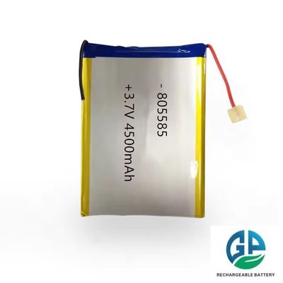 شراء بطارية ليثيوم أيون بوليمر ذات سعة عالية 3.7 فولت 4500mAh بطارية 805585 لي بولي قابلة لإعادة الشحن online manufacture