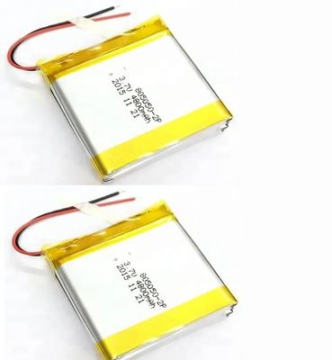 شراء بطارية لي بوليمر ذات سعة عالية 3.7 فولت 1S2P 14.8wh 3.7v 805050 4000mAh 4400mAh 4800mAh بطارية ليثيوم أيون online manufacture