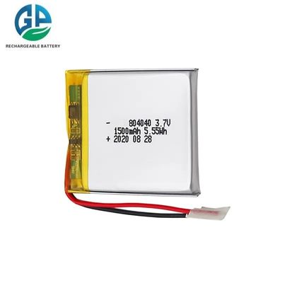 شراء بطارية قابلة لإعادة الشحن عالية الجودة 804040 1500mAh 3.7V لمصباح الطاولة الذكي بطارية معدل تفريغ عالي 30C Max60C online manufacture