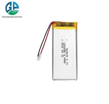 شراء تمت الموافقة على بطارية ليبو بقوة 1200mAh 3.7v قابلة لإعادة الشحن 503070 1200mAh 3.7V بطارية ليتو أيون بوليمر منحنية online manufacture
