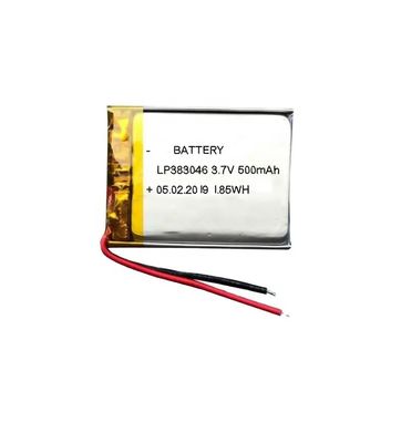 شراء 3.7 فولت بطارية لي بوليمر 500mah UN38.3 303450 3.7V 3000mah بطارية ليثيوم أيون بوليمر للجهاز اللوحي online manufacture