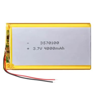 شراء 4000mah بطارية الليثيوم البوليمر 3.7 فولت طاقة عالية 3.7 فولت 4000mah 3570100 بطارية لي البوليمر الليثيوم البوليمر قابلة لإعادة الشحن online manufacture