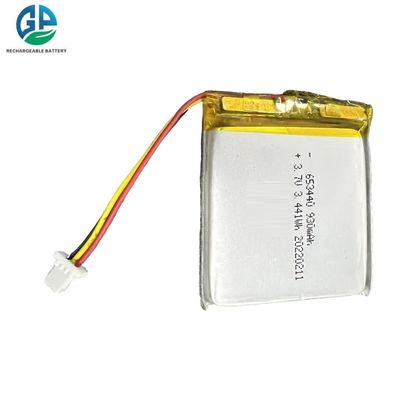 شراء بطارية عالية معدل تفريغ 653440 3.7V 930Mah بطارية ليثيوم أيون قابلة لإعادة الشحن بطارية ليبو ليتيم بوليمر بطارية حزمة RoHS online manufacture