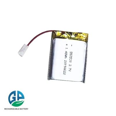 شراء بطارية أداة الكهرباء KC 552530 3.7v 4.2v 400mah بطارية الليثيوم ليبو Oem 3.7V قابلة لإعادة الشحن online manufacture