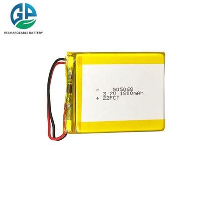 شراء بطارية الليثيوم أيون بوليمر ذات سعة عالية 3.7 فولت 1800mAh بطارية ليبو قابلة لإعادة الشحن بطارية 505068 كيس بطارية الليثيوم ليون بوليمر online manufacture