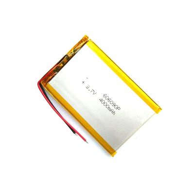 شراء بطارية البوليمر الليثيومية ذات الطاقة العالية 4000mAh 3.7V 606090 مع 500 دورة حياة للمنتجات الرقمية online manufacture