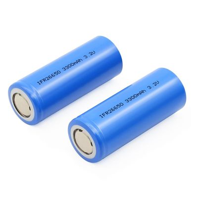 شراء 3.2V 3400mAh 26650 بطارية LiFePO4 مع عمر دورة 2000 لتطبيقات صناعية تصنيع عبر الإنترنت