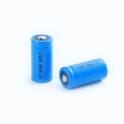 شراء بطارية قابلة للشحن MSDS 800mah 3.7 V 16340 لمصباح يدوي online manufacture