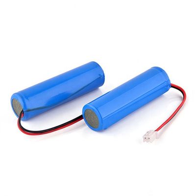 شراء KC UL Icr 18650 2600mah 3.7 فولت بطارية ليثيوم أيون مع موصل JST online manufacture