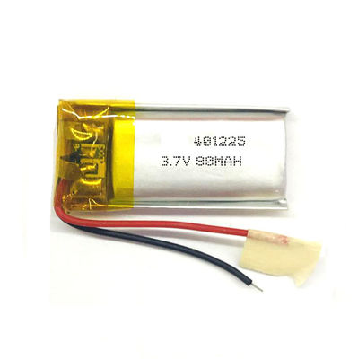 شراء وافق KC 3.7V 100Mah 451225 حزمة بطارية ليثيوم بوليمر online manufacture