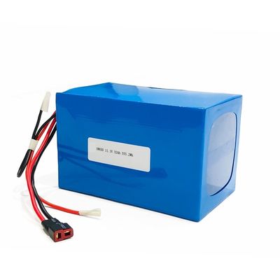شراء بطارية ليثيوم أيون قابلة لإعادة الشحن 18650 3s 12v 11.1v 30ah UN38.3 online manufacture
