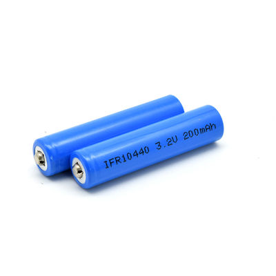 شراء قابلة للشحن Lifepo4 3.2V IFR 10440200mah بطاريات الإضاءة الشمسية online manufacture