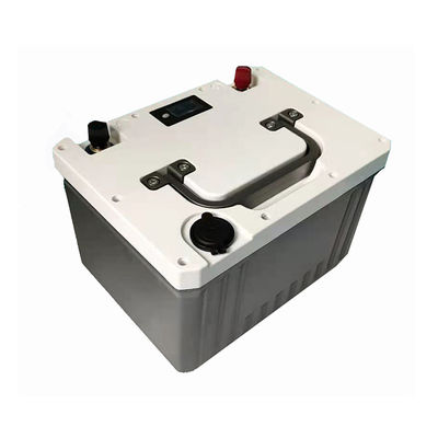شراء 12V 100AH ​​/ 24V 50Ah بطاريات تخزين الطاقة الشمسية لعربة الجولف online manufacture