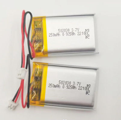 3.7 فولت 250mAh KC معتمد بطارية لي بوليمر قابلة لإعادة الشحن بطارية ليتيم بوليمر