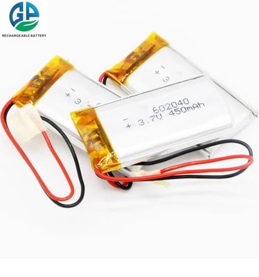 KC Li Polymer 3.7V Battery 602040 3.7v 450mah درجة حرارة منخفضة