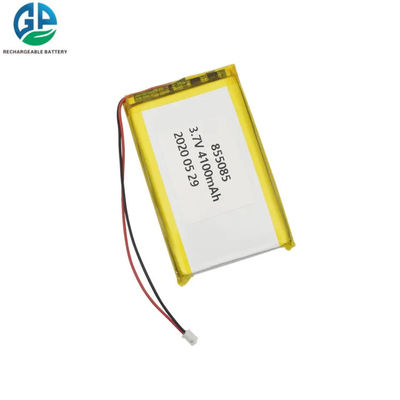 3.7 فولت 4100mAh بطارية الليثيوم البوليمر مع حياة دورة 500 مرة بطارية الليثيوم البوليمر القابلة لإعادة الشحن