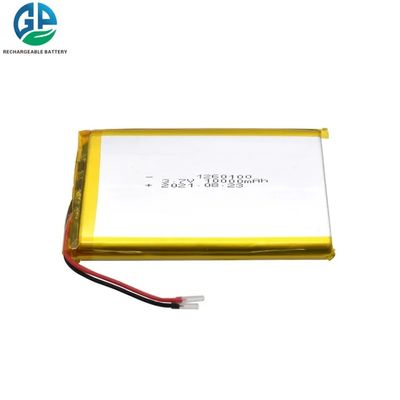 بطارية ليثيوم بوليمر قابلة للشحن عالية السعة Li Polymer 3.7V 10Ah Lipo 1260100 10000mAh